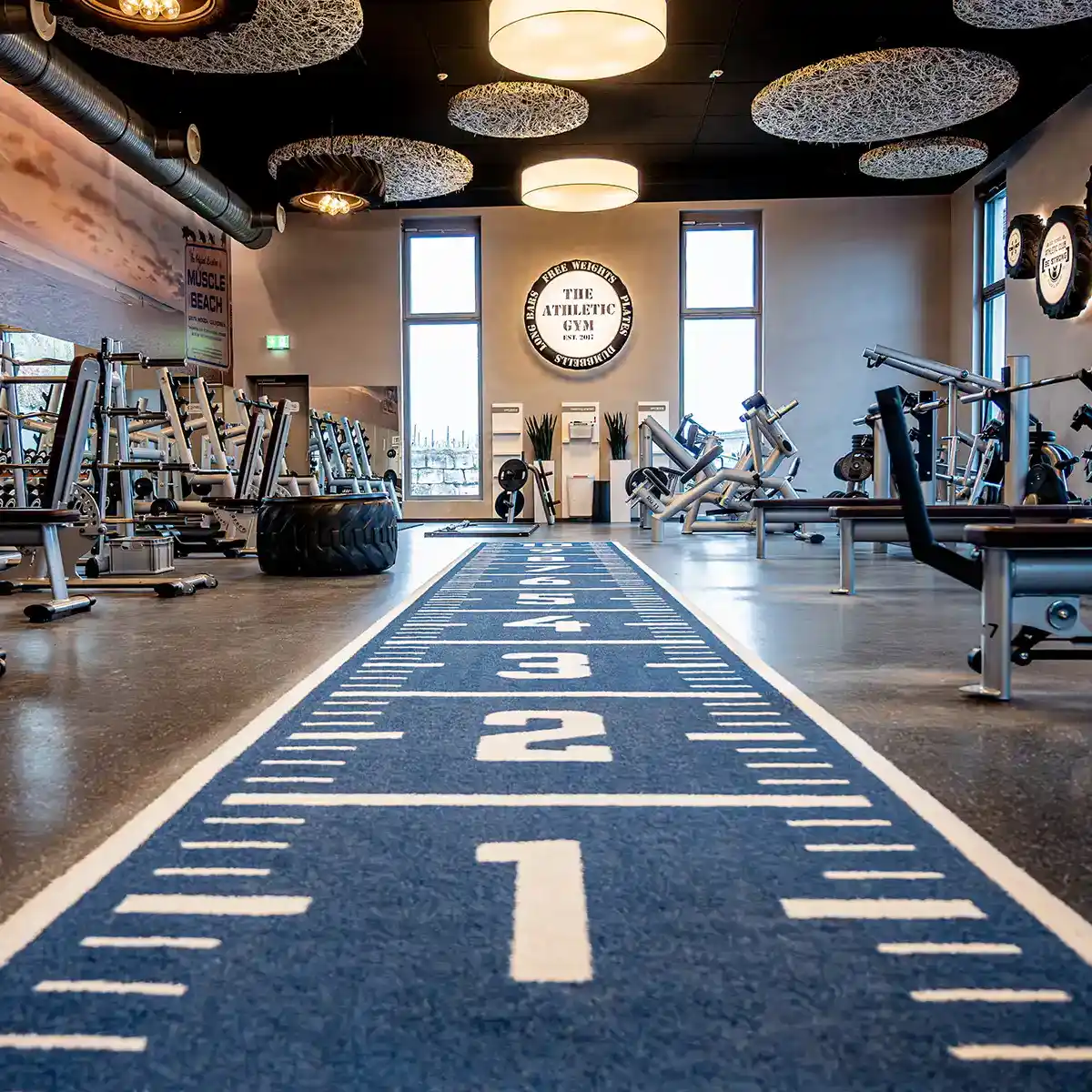 Athletic Gym mit funktionellen Trainingsstationen im Sport+WellnessPark ALTE ZIEGELEI bei Heilbronn