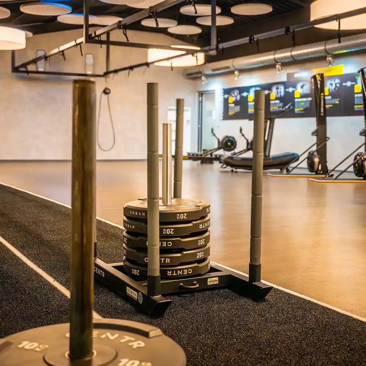 Funktionelles HYROX- und Cross-Training mit Sled Push, Kettlebells und TRX in Lauffen bei Heilbronn